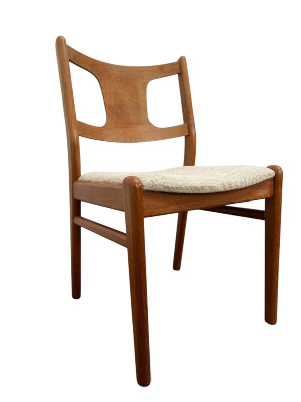 Set de 5 chaises scandinaves en teck, Danemark