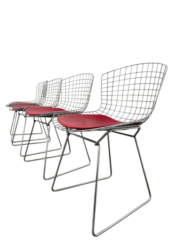 6 chaises BERTOIA par KNOLL INTERNATIONAL