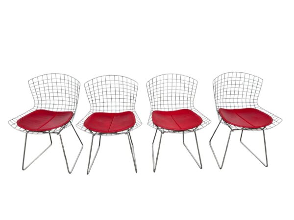 6 chaises BERTOIA par KNOLL INTERNATIONAL