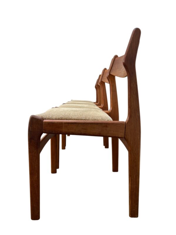 4 chaises de Erik Buck pour OD Møbler