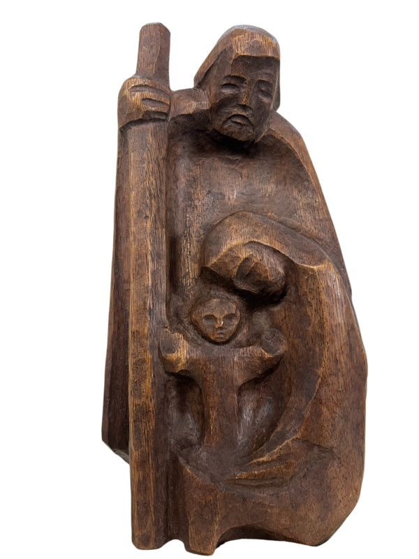 Statue religieuse de Marie, Joseph et Jésus
