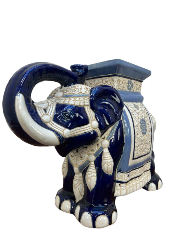 Éléphants décoratifs, porte plante  en céramique – Image 15