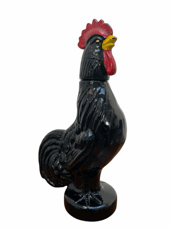 Décanteur, coq en céramique