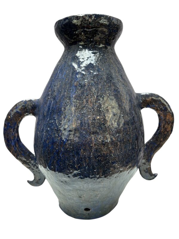 Vase en terre cuite émaillé