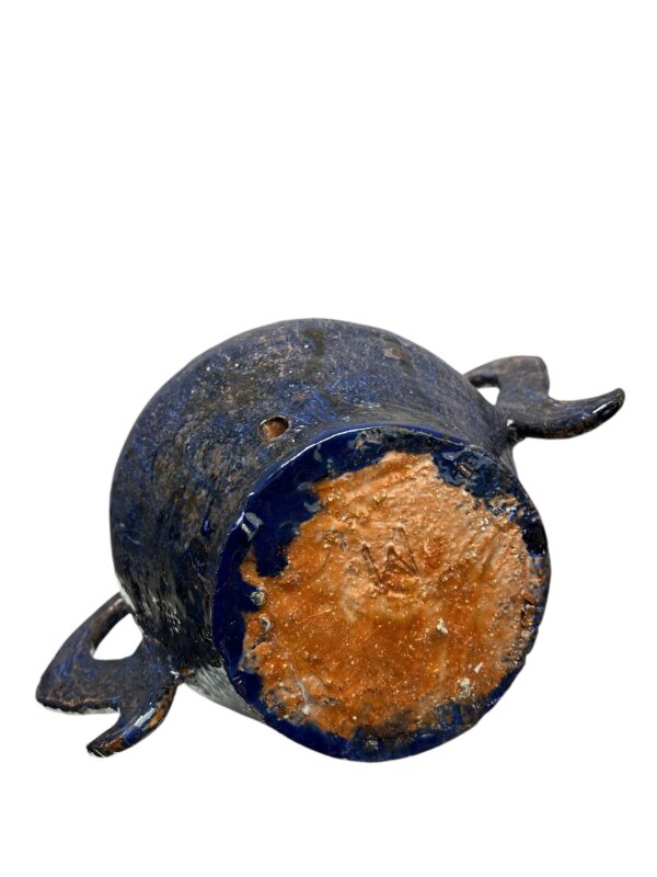 Vase en terre cuite émaillé