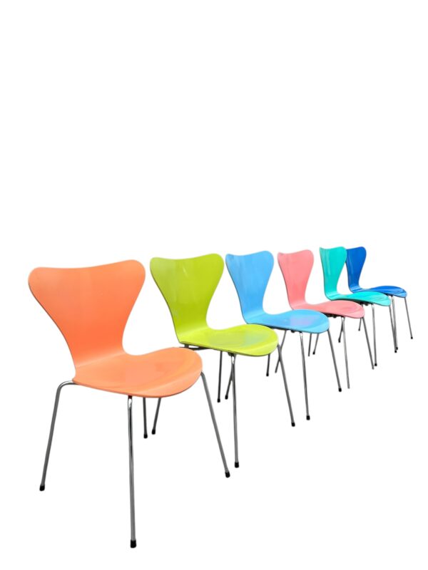 Série de 6 chaises Fritz Hansen – Image 2