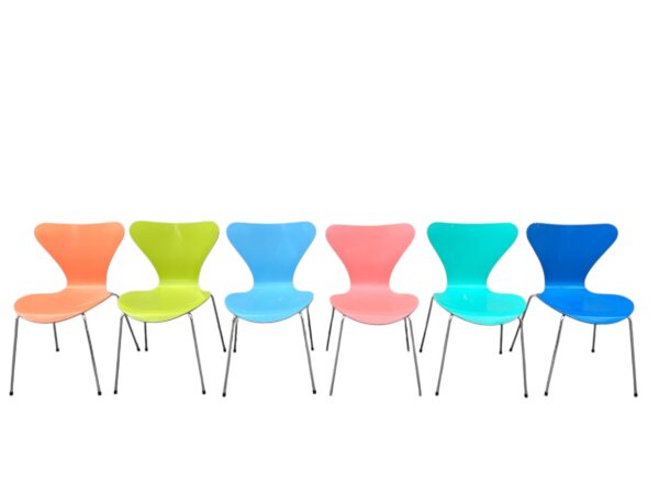 Série de 6 chaises Fritz Hansen – Image 3