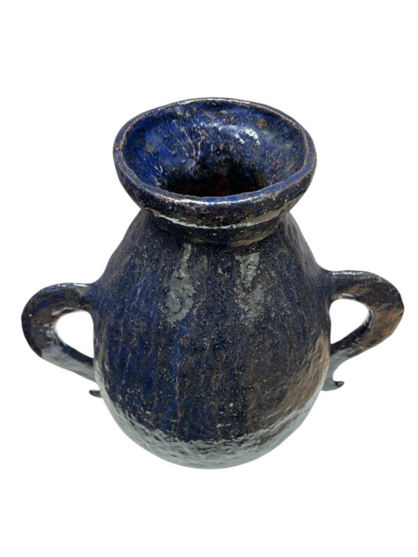 Vase en terre cuite émaillé