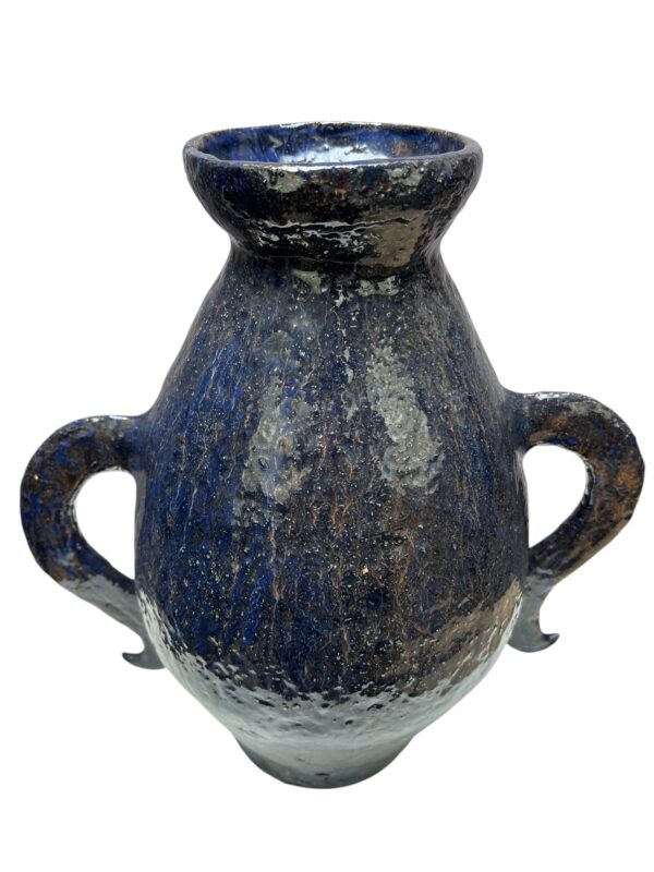 Vase en terre cuite émaillé