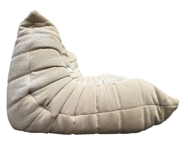 canapé 3 places togo, ligne roset en coton beige