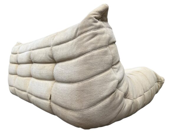 canapé 3 places togo, ligne roset en coton beige