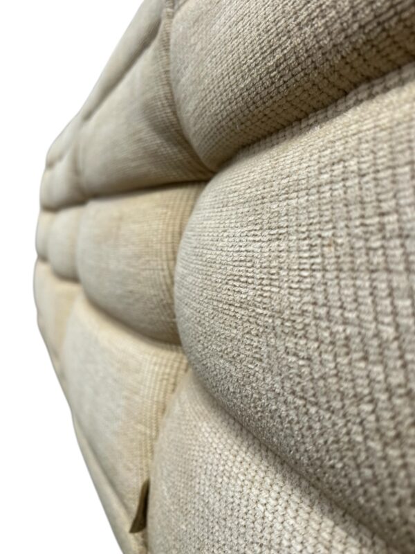 canapé 3 places togo, ligne roset en coton beige