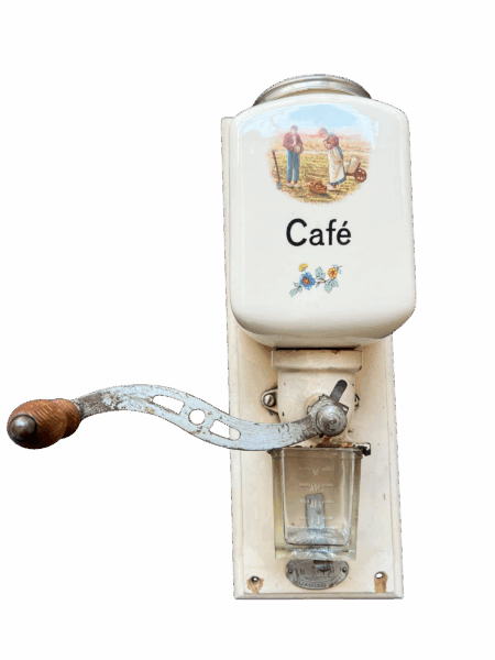 Ancien moulin à café murale, Frères Peugeot
