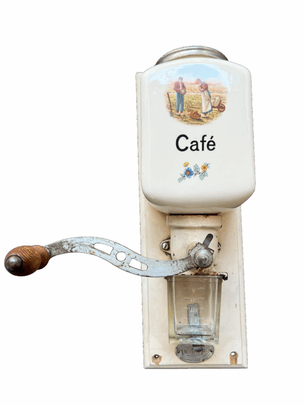 Ancien moulin à café murale, Frères Peugeot