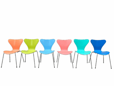 Série de 6 chaises Fritz Hansen