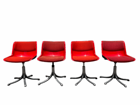 Chaise "Modus" de Tecno par Osvaldo Borsani