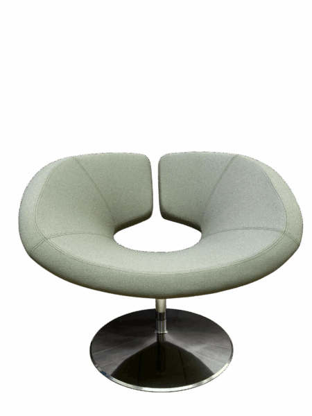 Fauteuil pivotant Artifort Design Patrick Norguet modele Apollo