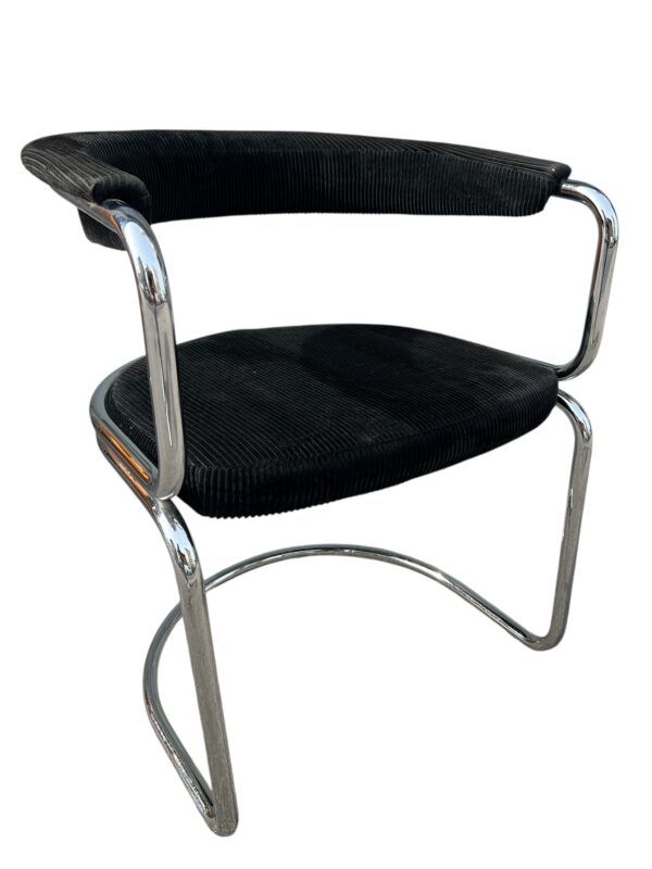 Fauteuil Bauhaus chromé