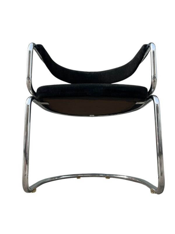Fauteuil Bauhaus chromé