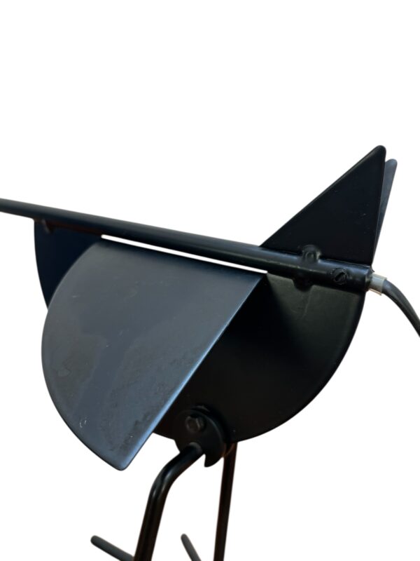 Lampe italienne "Lozzi Raven" crée par Yvan Pestalozzi – Image 5