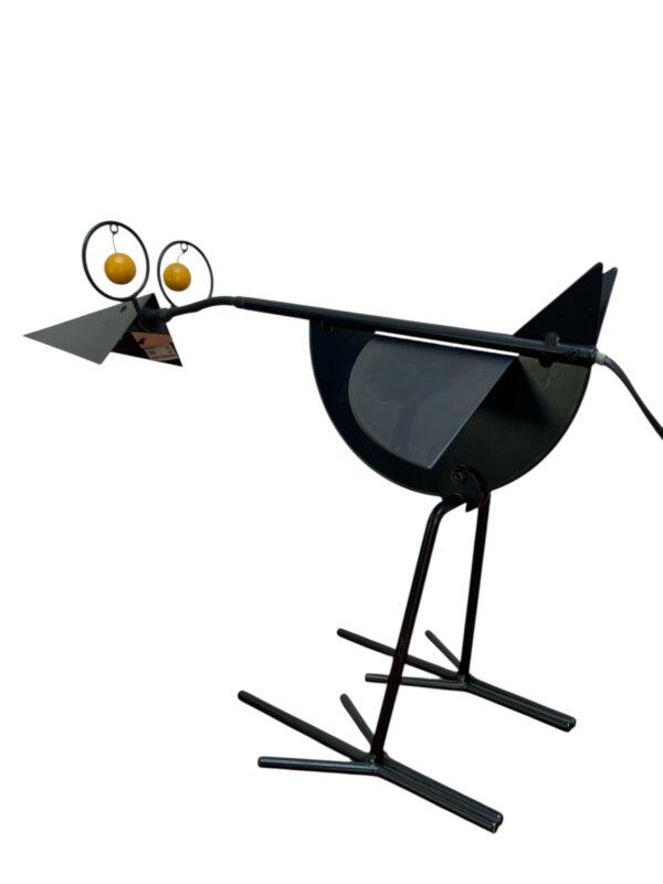 Lampe italienne "Lozzi Raven" crée par Yvan Pestalozzi – Image 4