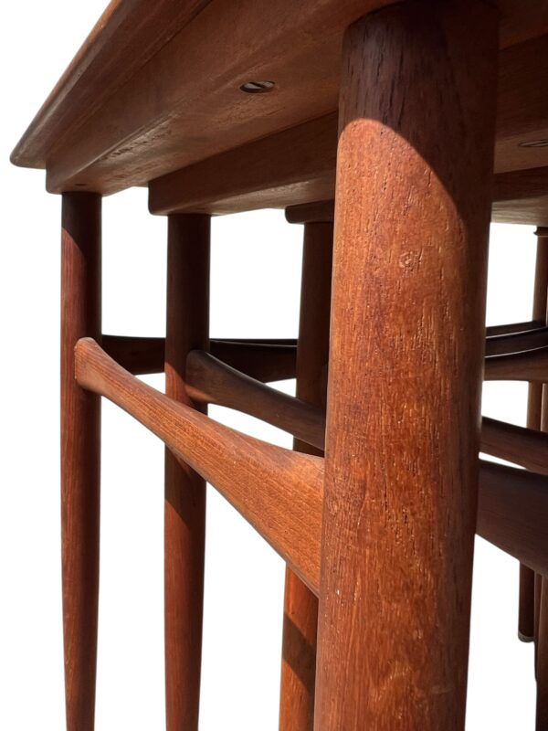 Table gigognes by Kai Kristiansen for Skovman & Andersen