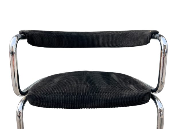 Fauteuil Bauhaus chromé