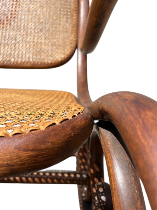 Fauteuil à bascule Thonet
