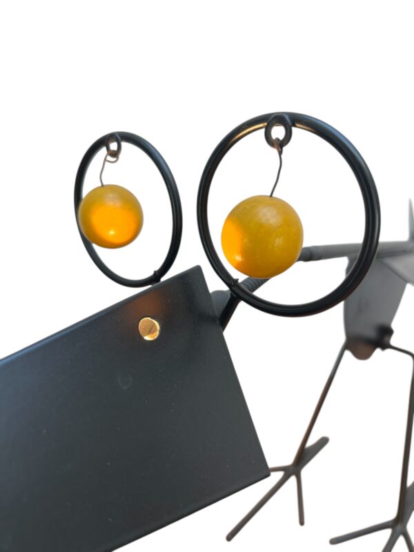 Lampe italienne "Lozzi Raven" crée par Yvan Pestalozzi – Image 9