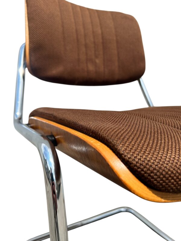 Chaise par Karl Dittert pour Martin Stoll & Stoll Giroflex, 1980's