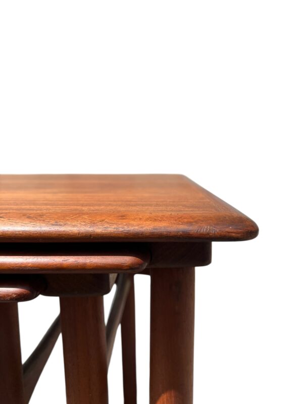 Table gigognes by Kai Kristiansen for Skovman & Andersen