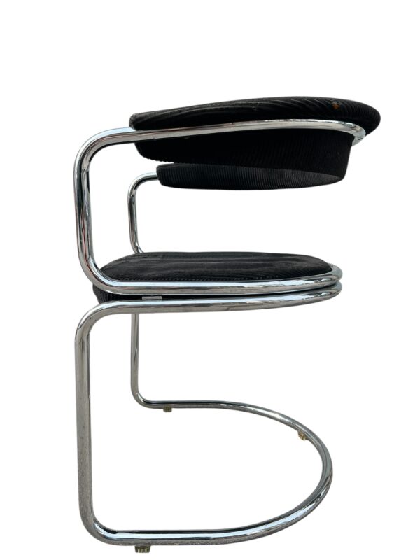 Fauteuil Bauhaus chromé