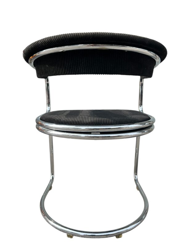 Fauteuil Bauhaus chromé