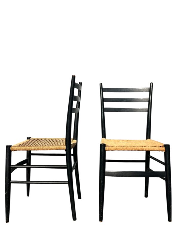 Set de 2 chaises "Gessef" édité par l'entreprise italienne Consorzio Sedie Friuli