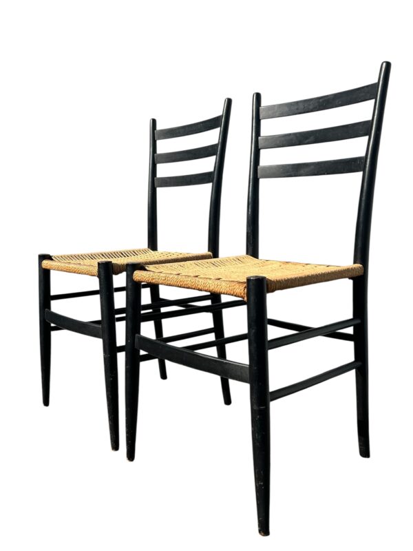 Set de 2 chaises "Gessef" édité par l'entreprise italienne Consorzio Sedie Friuli