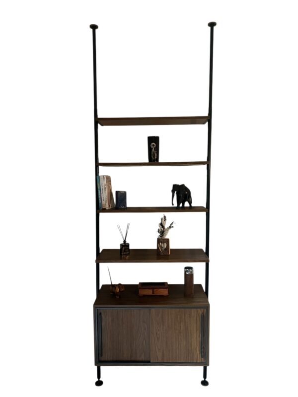 Etagère téléscopique avec caisson