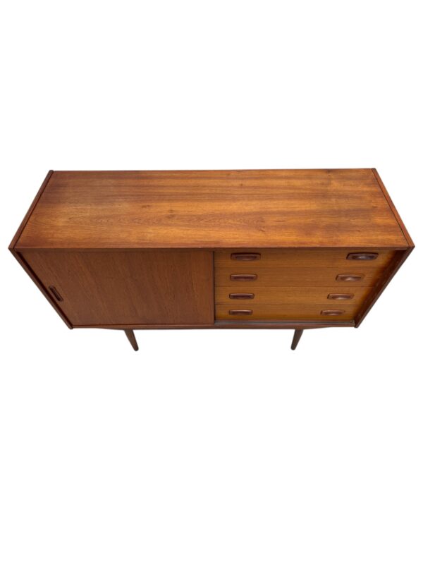 Buffet en teck de Domino Møbler, Danemark 1960'
