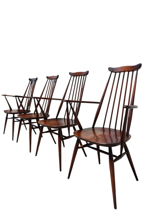 Série de 4 Fauteuils Ercol Windsor Goldsmith