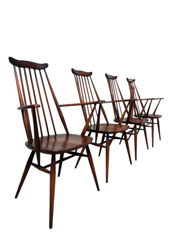 Série de 4 Fauteuils Ercol Windsor Goldsmith