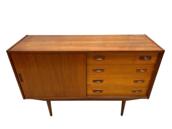 Buffet en teck de Domino Møbler, Danemark 1960'