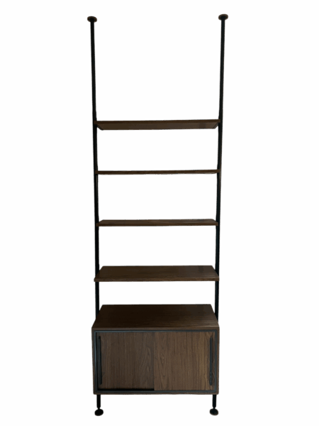 Etagère téléscopique avec caisson