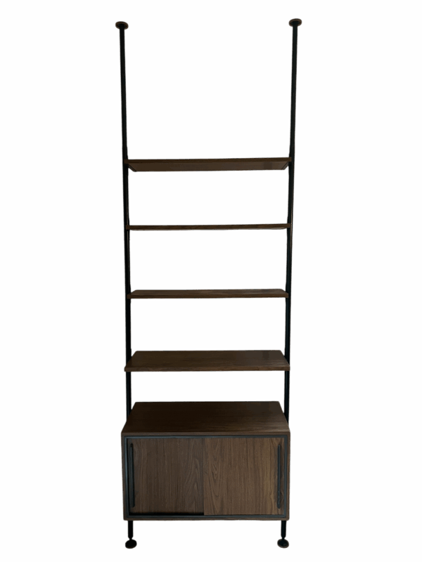 Etagère téléscopique avec caisson