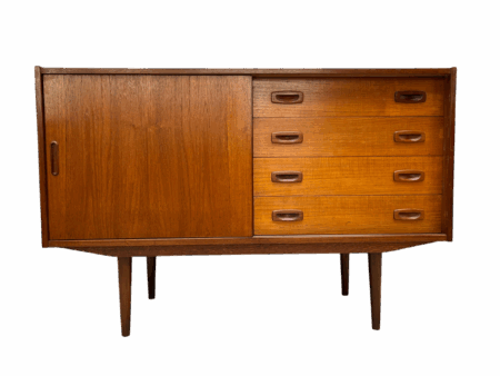 Buffet en teck de Domino Møbler, Danemark 1960'