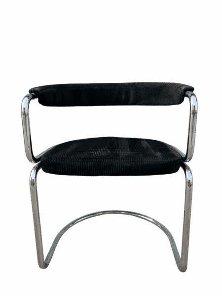 Fauteuil Bauhaus chromé