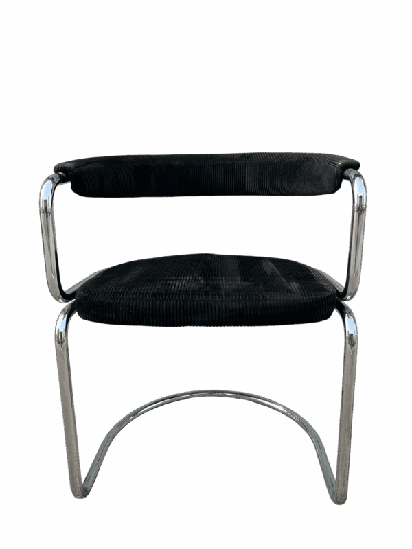 Fauteuil Bauhaus chromé