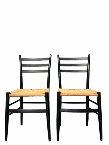 Set de 2 chaises "Gessef" édité par l'entreprise italienne Consorzio Sedie Friuli