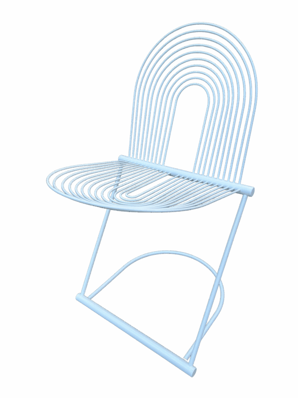 Chaise "Swing", Jutta et Herbert Ohl, production Rosenthal Studio Line