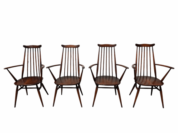 Série de 4 Fauteuils Ercol Windsor Goldsmith