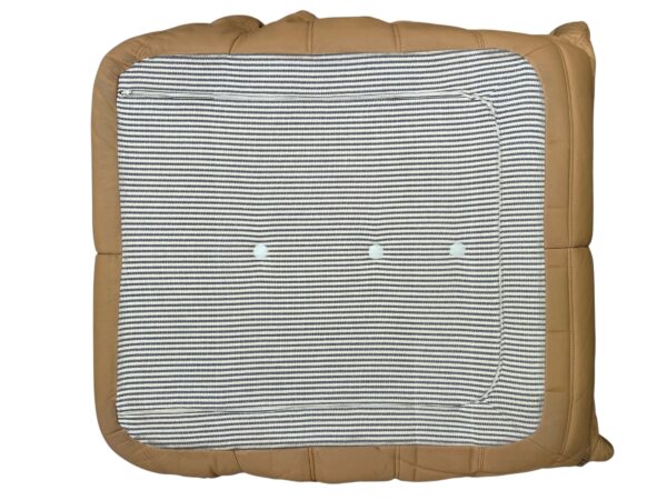 Ensemble de 5 pièces de canapé TOGO en cuir de couleur sable