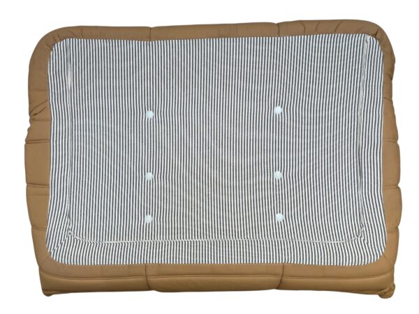 Ensemble de 5 pièces de canapé TOGO en cuir de couleur sable
